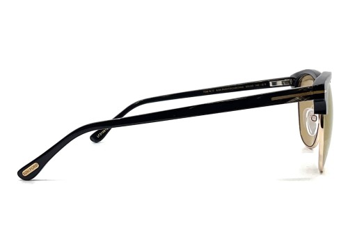 Tom Ford TOM N.17-Private Collection REAL HORN - 63H - 53 - FOTOKRÓM LENCSÉKKEL Napszemüvegek Fekete Browline (Szemöldökvonal)