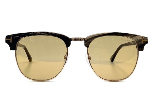 Tom Ford TOM N.17-Private Collection REAL HORN - 63H - 53 - FOTOKRÓM LENCSÉKKEL Napszemüvegek Fekete Browline (Szemöldökvonal)