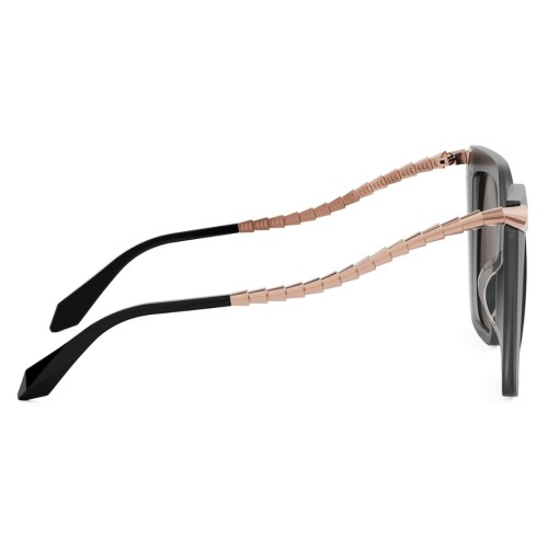 Bvlgari BV40002I SERPENTI - 20A - 55 Napszemüvegek Szürke, Rózsaarany Pillangó