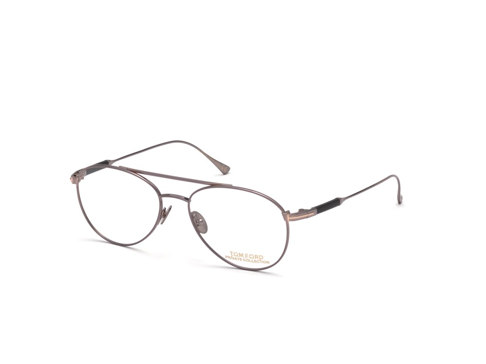 Tom Ford FT5716-Private Collection - 012 - 54 Optikai keretek Fényes sötét Pilóta (Aviator)