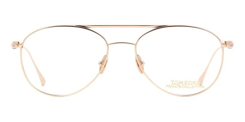 Tom Ford FT5716-Private Collection - 028 - 54 Optikai keretek Rózsaarany Pilóta (Aviator)