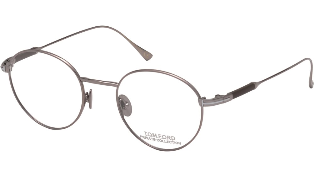Tom Ford FT5717-Private Collection - 012 - 49 Optikai keretek Szürke Kerek