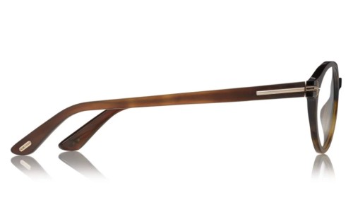 Tom Ford FT5720-Private Collection REAL HORN - 064 - 49 Optikai keretek Barna szarv Ovális