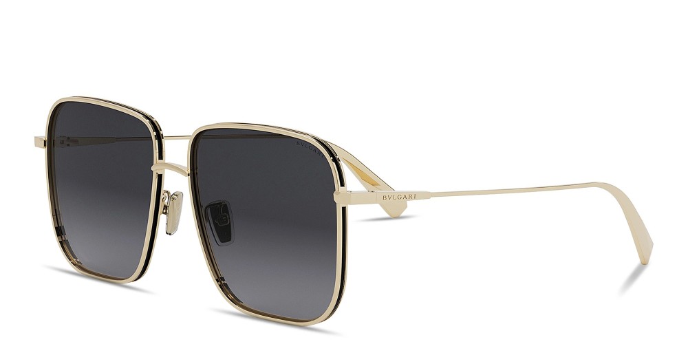 Bvlgari BV40016U B ZERO1 - 33B - 57 Napszemüvegek Arany Szögletes