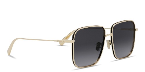 Bvlgari BV40016U B ZERO1 - 33B - 57 Napszemüvegek Arany Szögletes