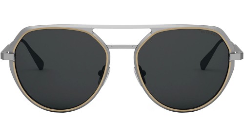 Bvlgari BV40019U OCTO - 17D - 56 Napszemüvegek Ezüst Pilóta (Aviator)