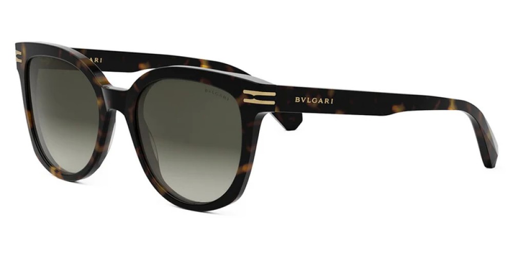 Bvlgari BV40027F B ZERO1 - 52F - 55 Napszemüvegek Dark Havanna Pillow (Lekerekített)