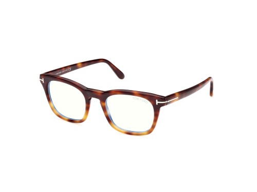 Tom Ford - Optikai keretek - FT5870-B - 056 - 50 - KÉK-IBOLYA FÉNYT SZŰRŐ LENCSÉKKEL