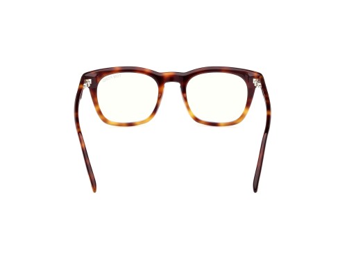 Tom Ford FT5870-B - 056 - 50 - KÉK-IBOLYA FÉNYT SZŰRŐ LENCSÉKKEL Optikai keretek Havanna Szögletes