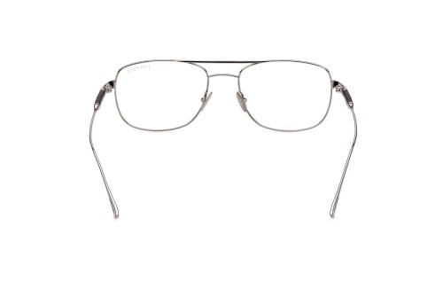 Tom Ford FT5848-Private Collection - 012 - 54 Optikai keretek Fényes szatén sötét ruténium Pilóta (Aviator)