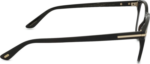 Tom Ford FT5849-Private Collection REAL HORN - 063 - 50 Optikai keretek Fekete szarv Szögletes