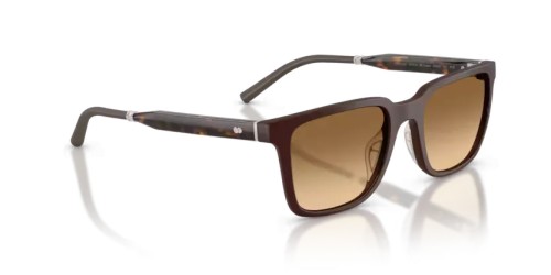 OLIVER PEOPLES OV5553SU Mr. FEDERER - 701013 - 55 - FOTOKRÓM LENCSÉKKEL Napszemüvegek Félmatt sötétbarna Téglalap