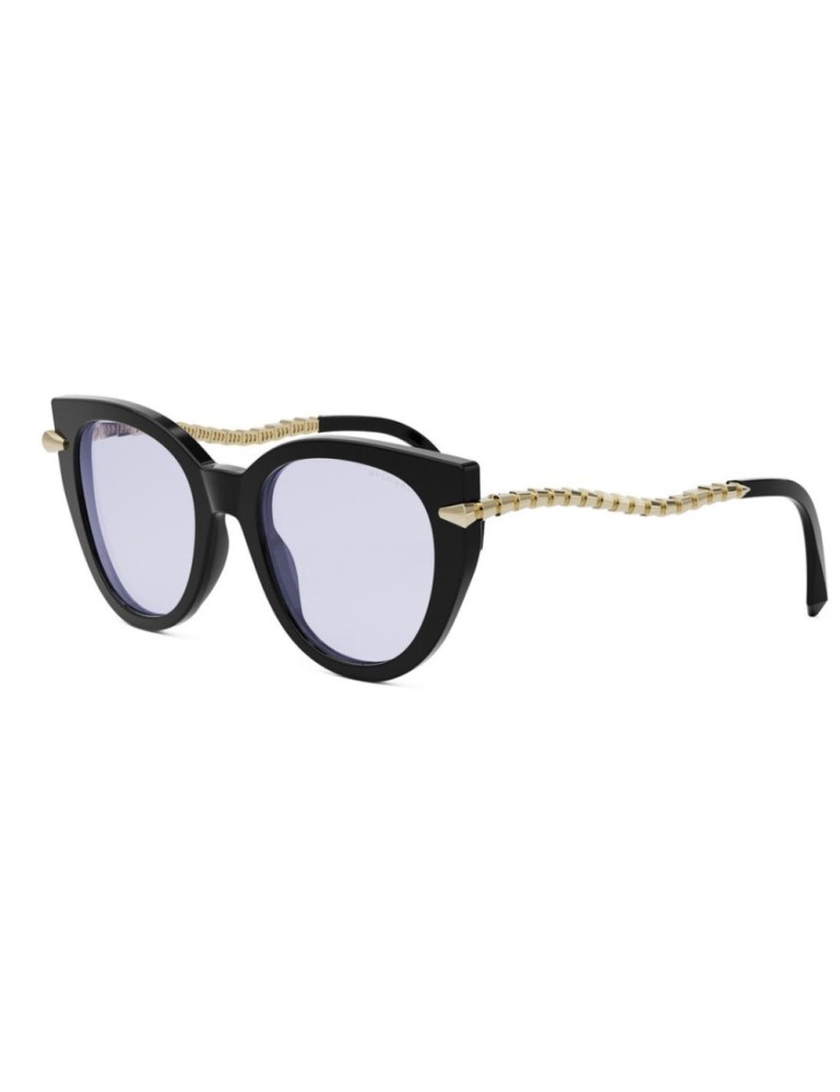 Bvlgari BV50001I - 001 - 51 Optikai keretek Fekete,Arany Pillow (Lekerekített)