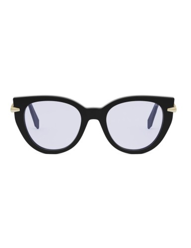 Bvlgari BV50001I - 001 - 51 Optikai keretek Fekete,Arany Pillow (Lekerekített)