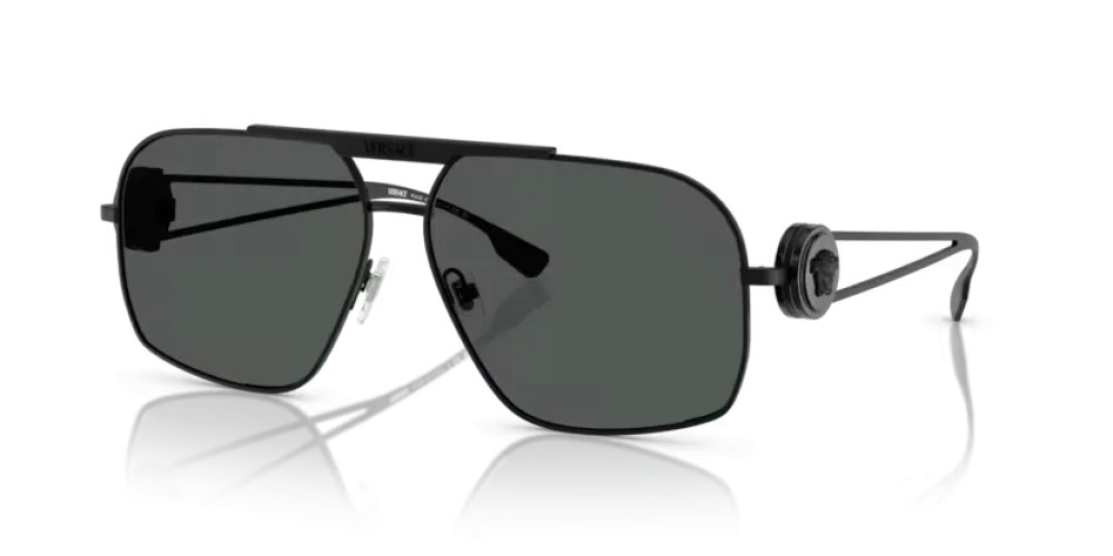 VERSACE VE2269 - 143387 - 62 Napszemüvegek Mattfekete Szabálytalan