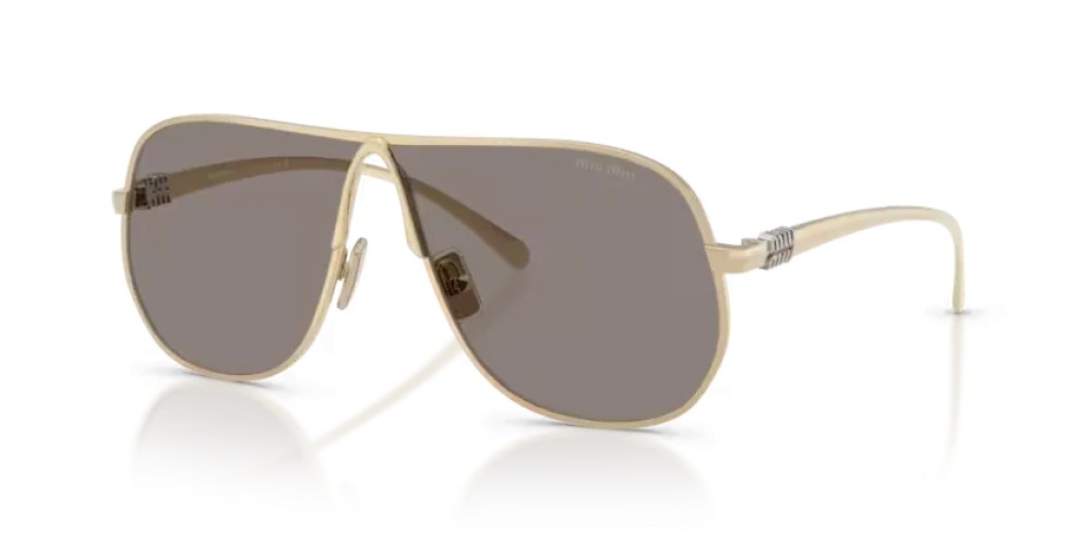 MIU MIU MU A56S - ZVN80Q - 66 Napszemüvegek Halvány arany Pilóta (Aviator)