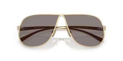 MIU MIU MU A56S - ZVN80Q - 66 Napszemüvegek Halvány arany Pilóta (Aviator)