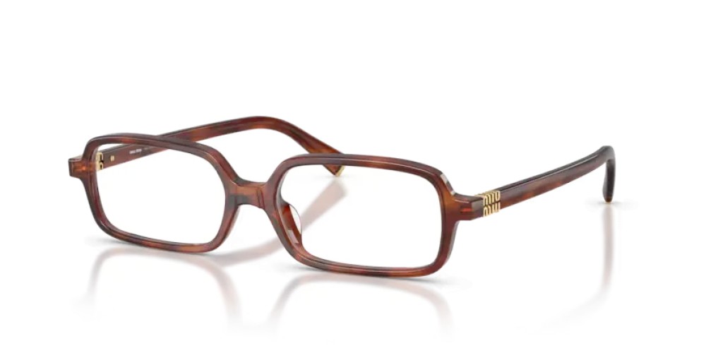MIU MIU MU 01YV - 26E1O1 - 53 Optikai keretek Csíkos tobacco Téglalap
