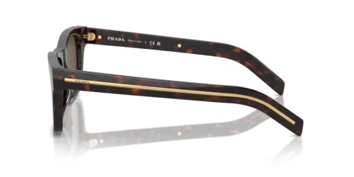 PRADA PR A17S - 17N70F - 54 Napszemüvegek Radica tortoise Téglalap