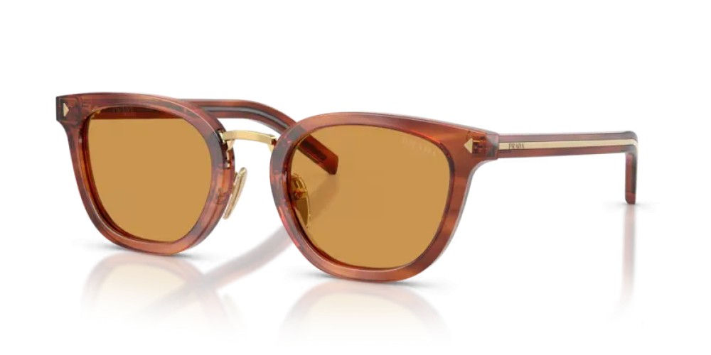 PRADA PR C01SD - 27F60F - 52 - FOTOKRÓM LENCSÉKKEL Napszemüvegek Havanna, konyak Cat Eye (Macskaszem)
