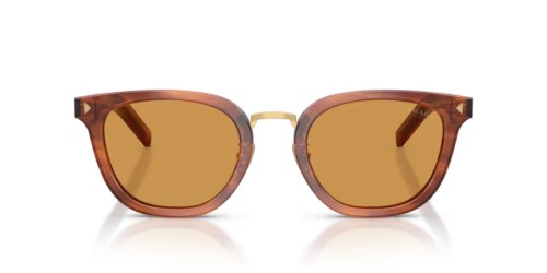 PRADA PR C01SD - 27F60F - 52 - FOTOKRÓM LENCSÉKKEL Napszemüvegek Havanna, konyak Cat Eye (Macskaszem)