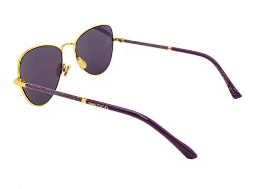 Jimmy Choo CAROL/S - VO1UR - 56 Napszemüvegek Arany,Lila Pilóta (Aviator)