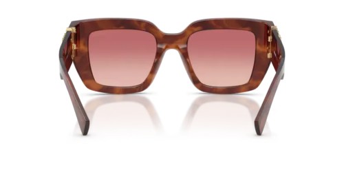 MIU MIU MU B05S - 26E50U - 51 Napszemüvegek Csíkos tobacco Szögletes