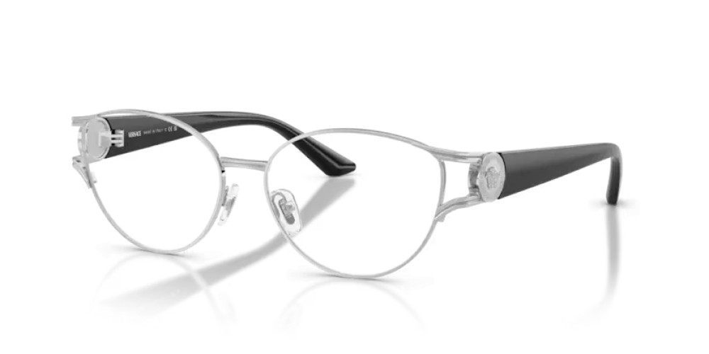VERSACE VE1309 - 1001 - 54 Optikai keretek Ezüst Cat Eye (Macskaszem)