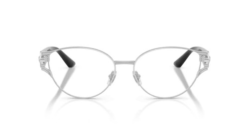 VERSACE VE1309 - 1001 - 54 Optikai keretek Ezüst Cat Eye (Macskaszem)