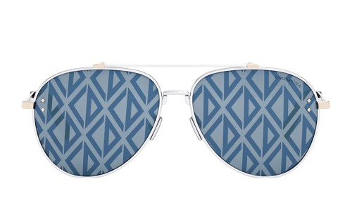 Dior CD DIAMOND A1U - F2B4 N - 59 Napszemüvegek Ezüst,Arany Pilóta (Aviator)