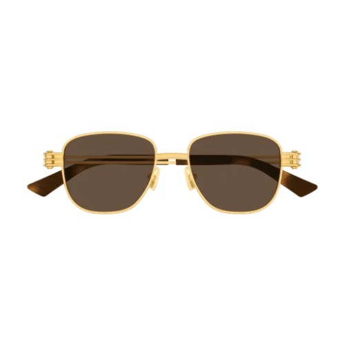 Bottega Veneta BV1380S - 003 - 51 Napszemüvegek Arany Szögletes