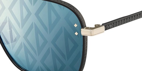 Dior CD DIAMOND S4U - H2B8 N - 55 Napszemüvegek Fekete Szögletes