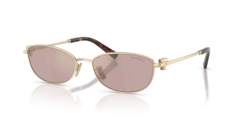 TIFFANY & CO. TF3115 - 6189VS - 56 Napszemüvegek Halvány arany Ovális