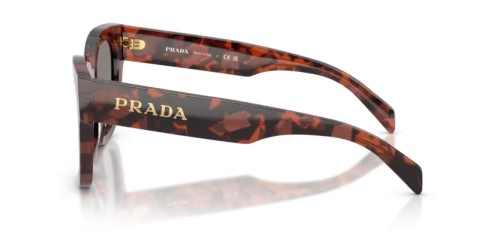 PRADA PR C04S - 23F80Q - 52 Napszemüvegek Amarant teknős Szögletes