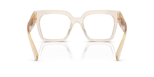 MIU MIU MU 04UV - 11T1O1 - 52 Optikai keretek Homok átlátszó Szögletes