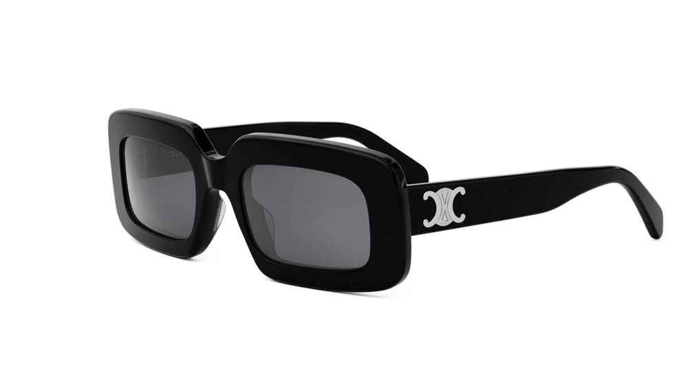 Celine CL40313U - 01A - 53 Napszemüvegek Fényes fekete Szögletes