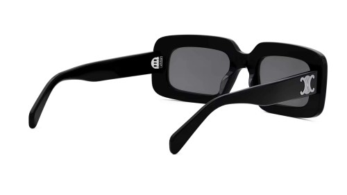 Celine CL40313U - 01A - 53 Napszemüvegek Fényes fekete Szögletes