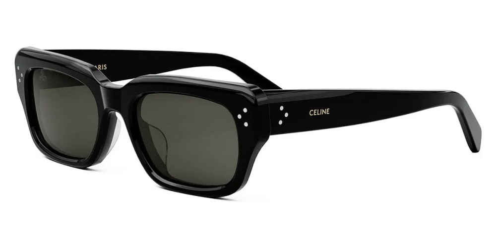 Celine CL40267U - 01A - 54 Napszemüvegek Fényes fekete Szögletes
