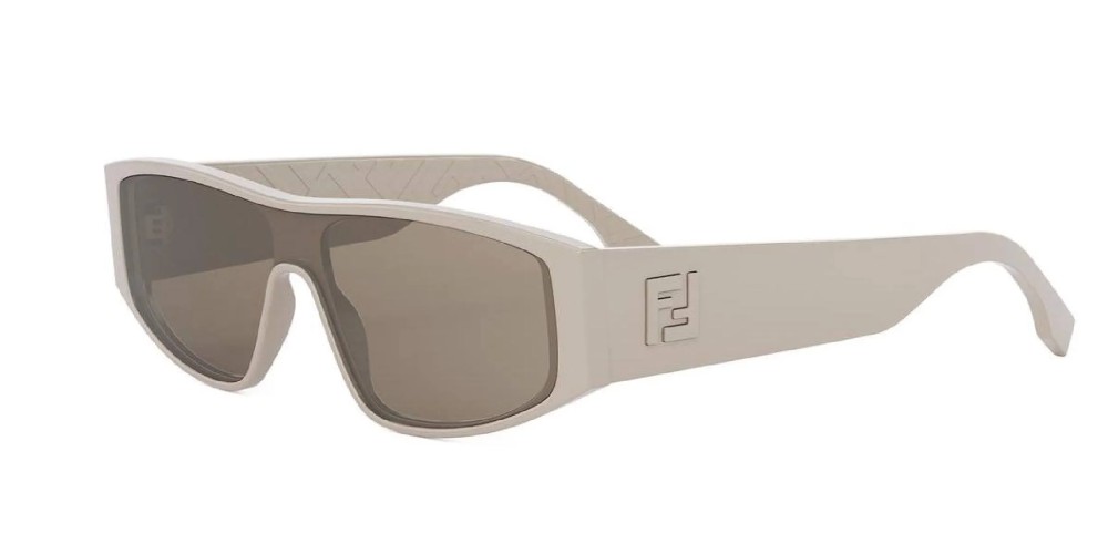 Fendi FE40167I - 57E - 133 Napszemüvegek Barna Shield (Pajzs)