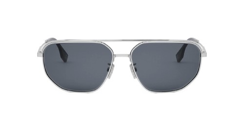 Fendi FE40154U - 16A - 61 Napszemüvegek Ezüst Pilóta (Aviator)