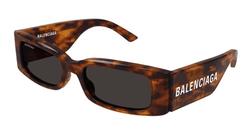 Balenciaga BB0260S - 007 - 56 Napszemüvegek Barna,Fekete,Mintás Szögletes