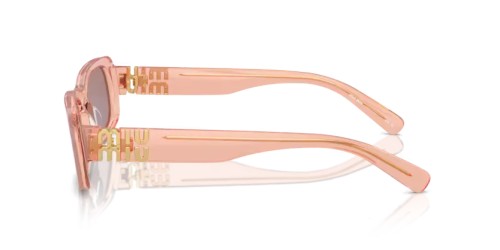 MIU MIU MU 08ZS - 13T06I - ​53 Napszemüvegek Noisette transparent Téglalap