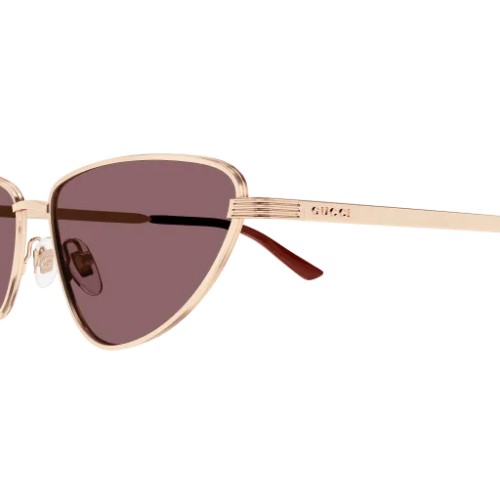 Gucci GG1879S - 003 - 57 Napszemüvegek Arany Cat Eye (Macskaszem)