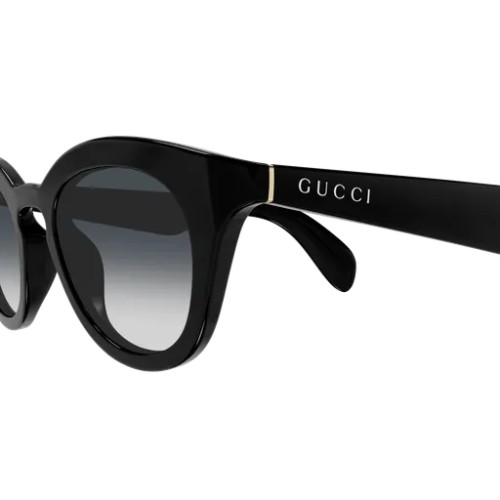 Gucci GG1934S - 001 - 47 Napszemüvegek Fekete Pantó / Kerekített