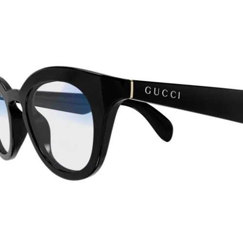 Gucci GG1934S - 006 - 47 - FOTOKRÓM LENCSÉKKEL Napszemüvegek Fekete Pantó / Kerekített