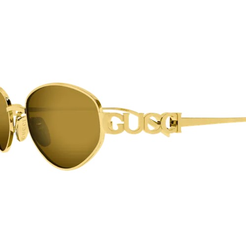 Gucci GG1935S - 003 - 47 Napszemüvegek Arany Ovális