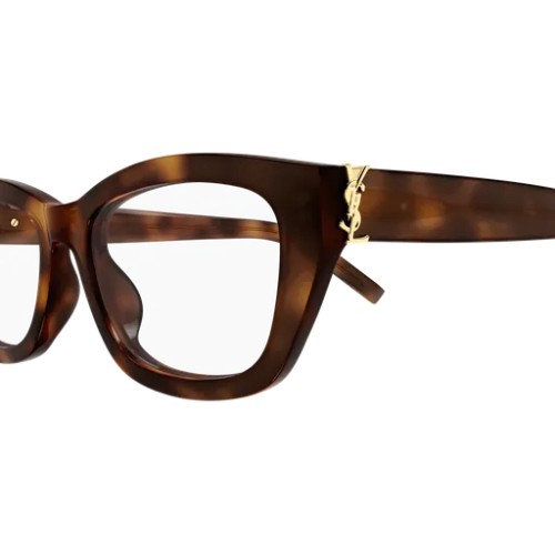 Saint Laurent SL M153 OPT - 003 - 55 Optikai keretek Havanna Szögletes/Lekerekített