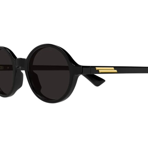 Bottega Veneta BV1430S - 001 - 48 Napszemüvegek Fekete Kerek