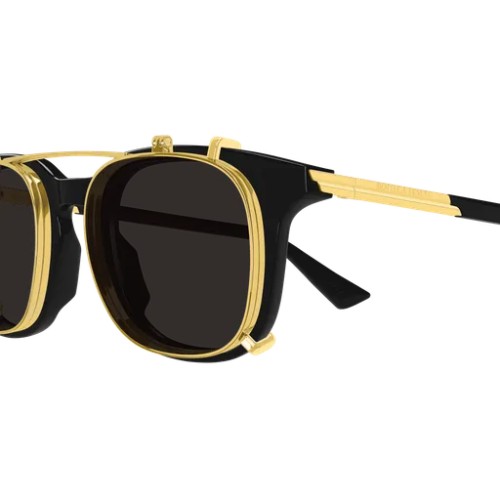 Bottega Veneta BV1429S - 001 - 49 Napszemüvegek Fekete Szögletes/Lekerekített
