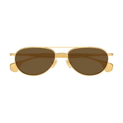 Bottega Veneta BV1419S - 001 - 56 Napszemüvegek Arany Pilóta (Aviator)